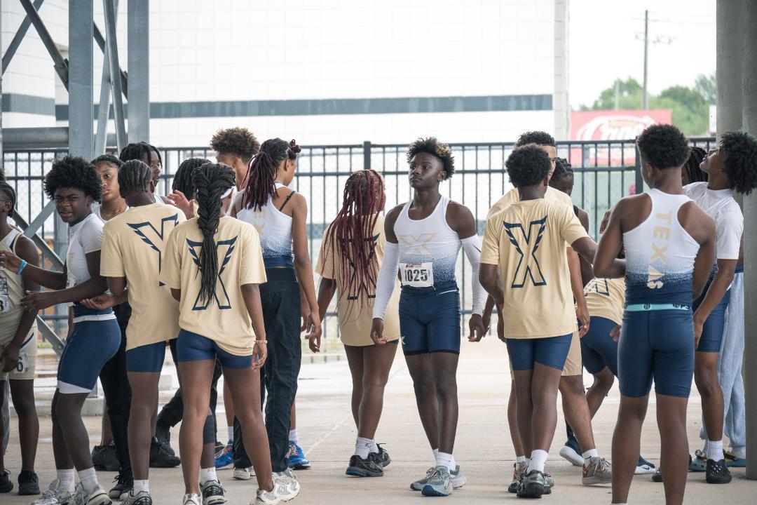 TSE sprinters exploding out of the blocks